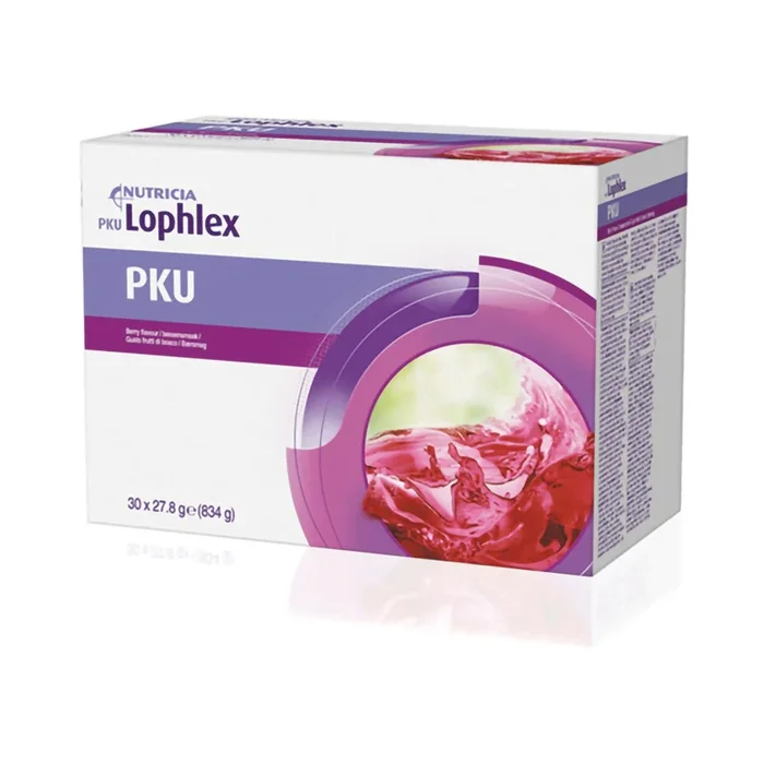Lophlex Powdered Medical Food Drink Mix 14.3g Packet, Berry Flavor