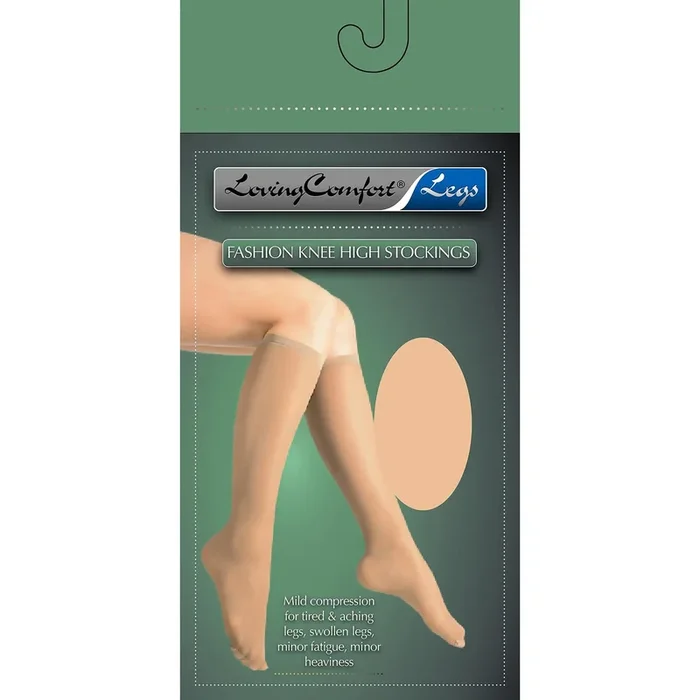 Loving Comfort Mild Anti-Embolism Knee-High Stockings