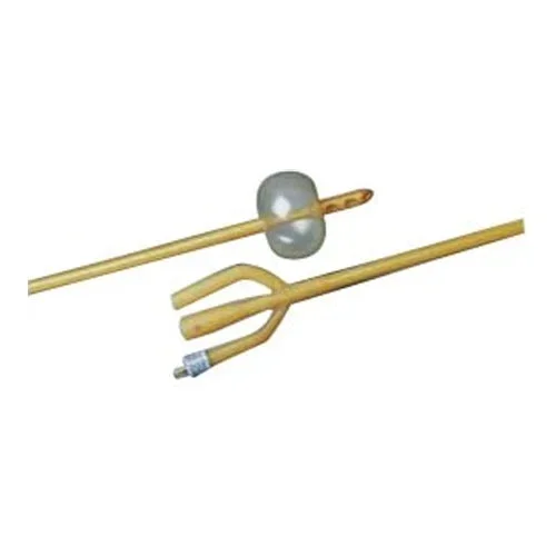 Lubricath 3-Way Specialty Latex Foley Catheter, 24 Fr, 5 cc