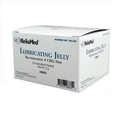 Lubricating Jelly 3g Packets 30 Count