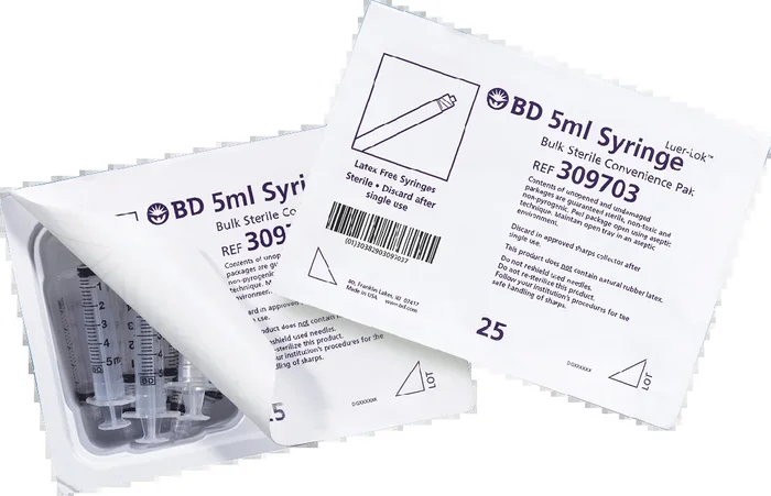 Luer-Lok Tip Syringe Convenience Tray 20 mL (120 count)