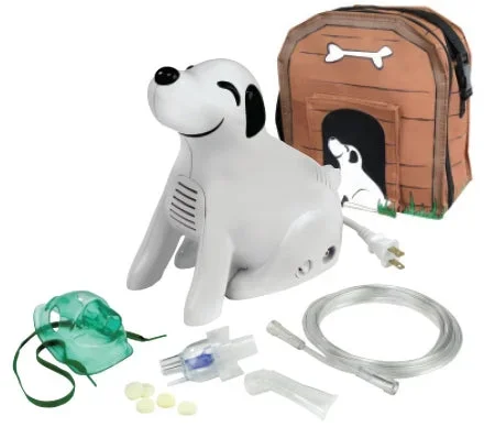 Mabis Healthcare MABIS Digger Dog Compressor Nebulizer System Medication Bowl Pediatric Mouthpiece – 40-369-000