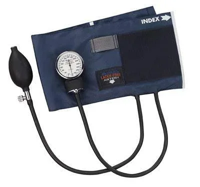 Mabis Healthcare Precision Aneroid Sphygmomanometer Child Small 7-1/16 – 10-5/8 Inch Nylon – 09-141-015
