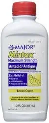 MAJOR Mintox Antacid / Antigas Lemo Creme