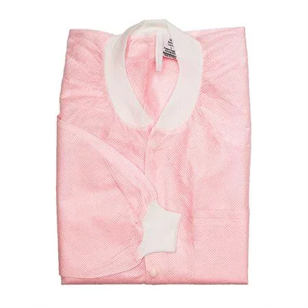 Marketlab Disposable Lightweight Lab Jackets Pink – 11 Per Pack