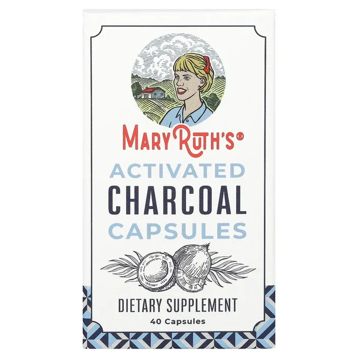 Mary Ruth’s Organics Activated Charcoal 40 Capsules
