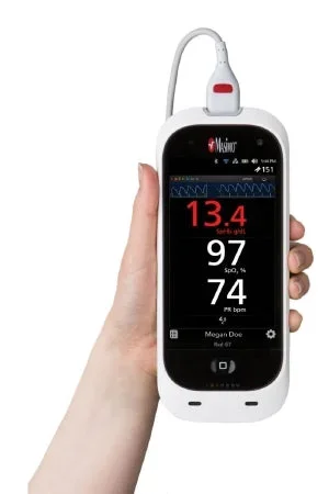 Masimo Corporation Pulse Co-Oximeter Rad-67 Battery Operated Visible Alarm – 9826
