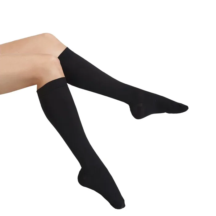MAXAR Unisex Dress & Travel Support Socks (12-15 mmHg) – Black