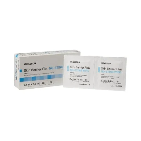 McKesson 176-5728 Skin Barrier Wipe, Case of 2500