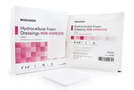 McKesson 4739 Foam Dressing, Box of 10