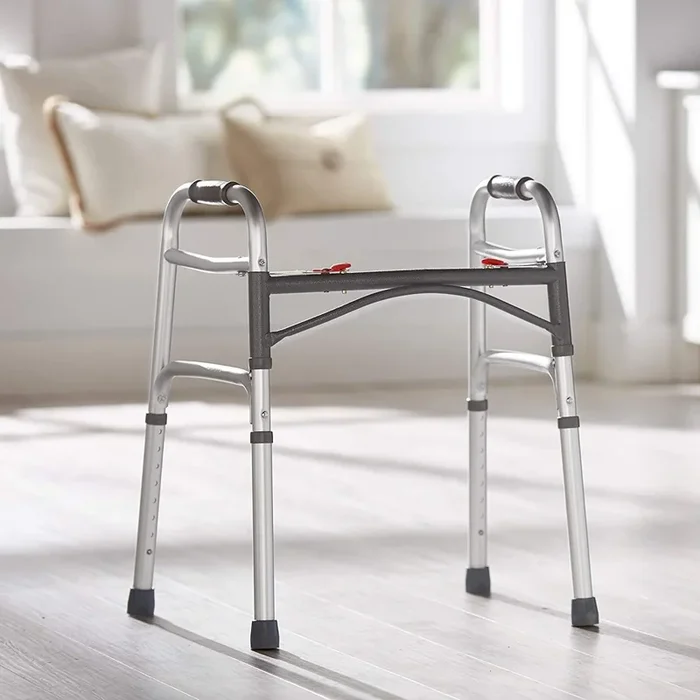 McKesson Aluminum Junior Folding Walker 25 to 32″ H – Up To 350 lbs