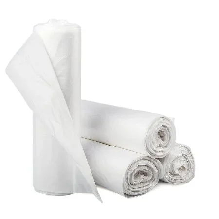 Mckesson Brand Trash Bag Mckesson 56 Gal. Clear Hdpe 17 Mic. 43 X 48 Inch Star Seal Bottom Coreless Roll – S434817N