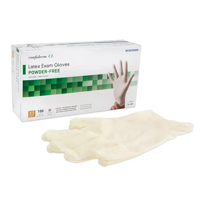 McKesson Confiderm Latex Exam Gloves