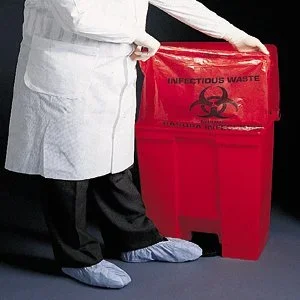 McKesson McKesson Infectious Waste Bag 30 – 33 gal. Red LLDPE 31 X 41 Inch – 1042828