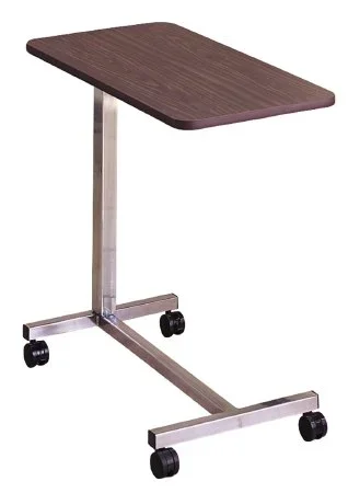 McKesson McKesson Overbed Table Non-Tilt Spring Assisted Lift 28-1/4 to 43-1/4 Inch Height Range 28-1/4 to 43-1/4 Inch Height Range – 81-11610