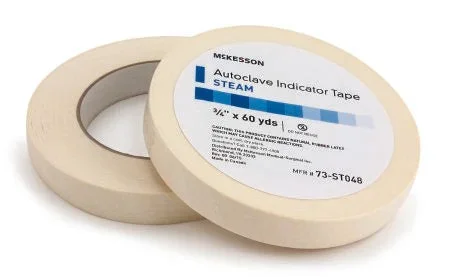 McKesson McKesson Steam Indicator Tape 3/4 Inch X 60 Yard Steam – 73-ST048