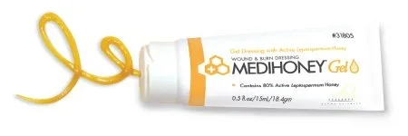 McKesson Medihoney Wound and Burn Dressing MEDIHONEY Gel 1.5 oz. Tube Sterile – 31815