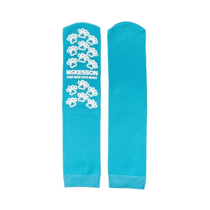 McKesson Paw Prints Slipper Socks