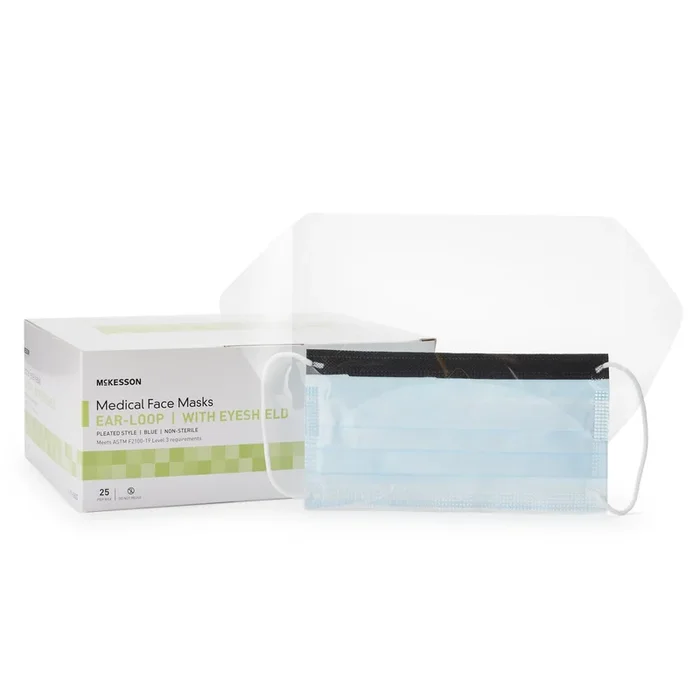 McKesson Procedure Mask With Eye Shield