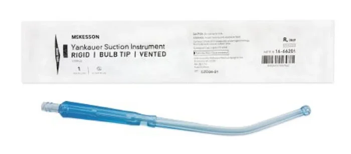 McKesson Suction Tube Yankauer Vented Case of 50