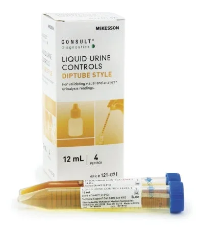 Mckesson Urine Chemistry Liquid Urine Dipstick Control Solution Testing Level