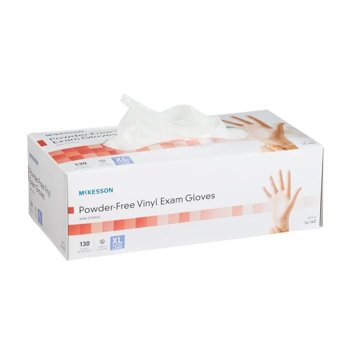 McKesson Vinyl Exam Glove, Clear