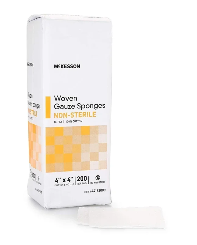 Mckesson Woven Gauze Sponge – Square NonSterile