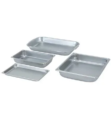 Medegen Medical Products LLC Instrument Tray Two Third Size Stainless Steel 13.75 X 12.75 X 2.5 Inch – 30122