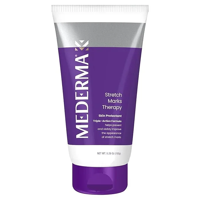 Mederma Stretch Marks Therapy Cream – 5.29 oz (Pregnancy-Safe)