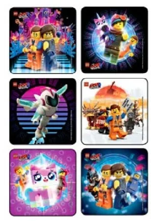 Medibadge Kids Love Stickers 75 Per Unit The Lego Movie Sticker – 1730