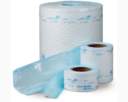 Medical Action Industries View Pack Sterilization Roll EO Gas / Steam 10 Inch X 100 feet Transparent / White Heat Seal Paper / Film – 425S