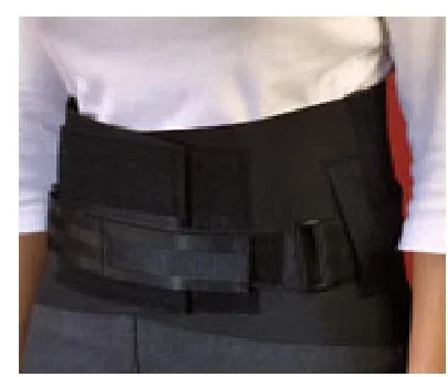 Medical Specialties Back-n-Black Back Brace X-Large Hook and Loop / D-Ring Strap Closure 46 – 52 Inch Unisex – 163226