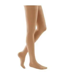 Mediven Plus Thigh-High with Silicone Top, 20-30, Closed, Beige, Size 7