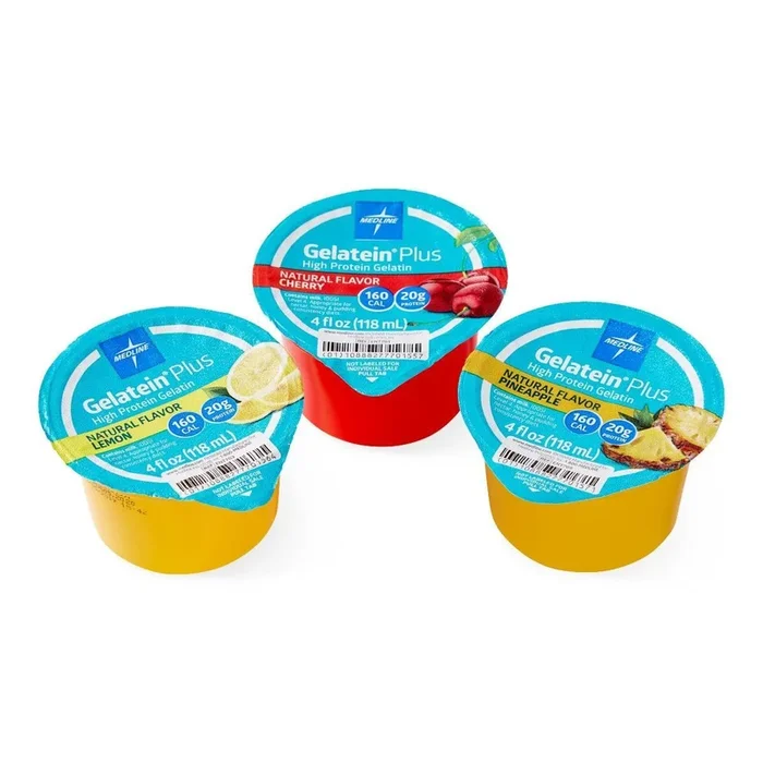 Medline Active Gelatein Plus Protein Supplements – 20 Grams Per Cup