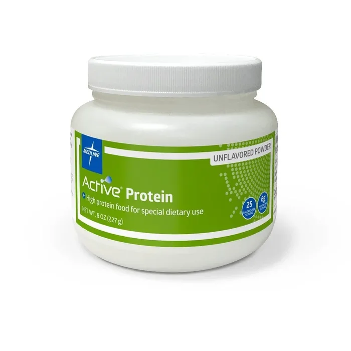 Medline Active Protein Powder 8 oz – Packed with Amino Acids