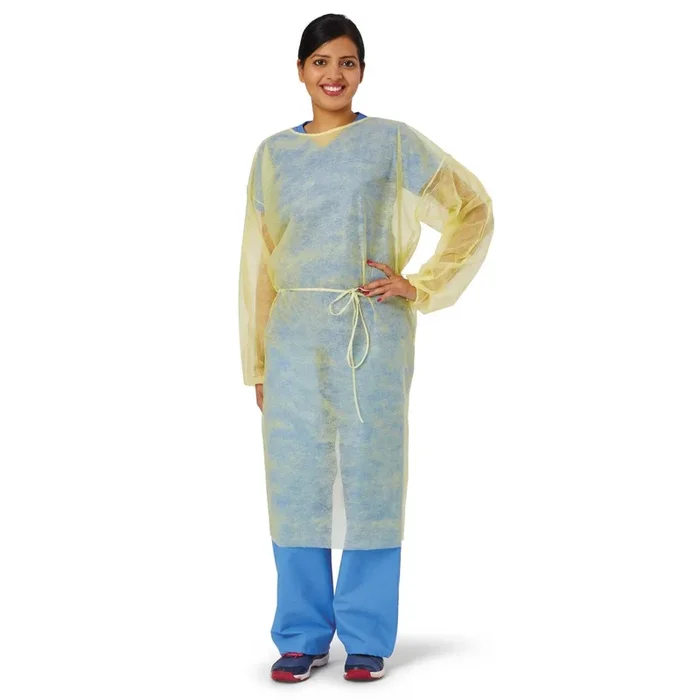 Medline Classic Cover Lightweight Polypropylene Isolation Gowns