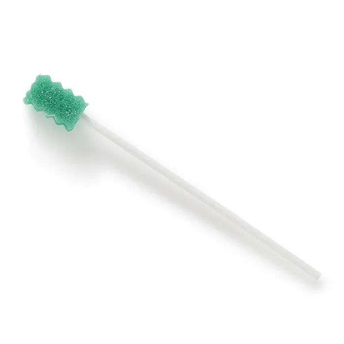 Medline DenTips Treated Oral Swabs – Green