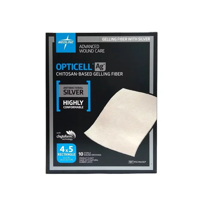 Medline Opticell AG Silver Sesing 4 x 5in