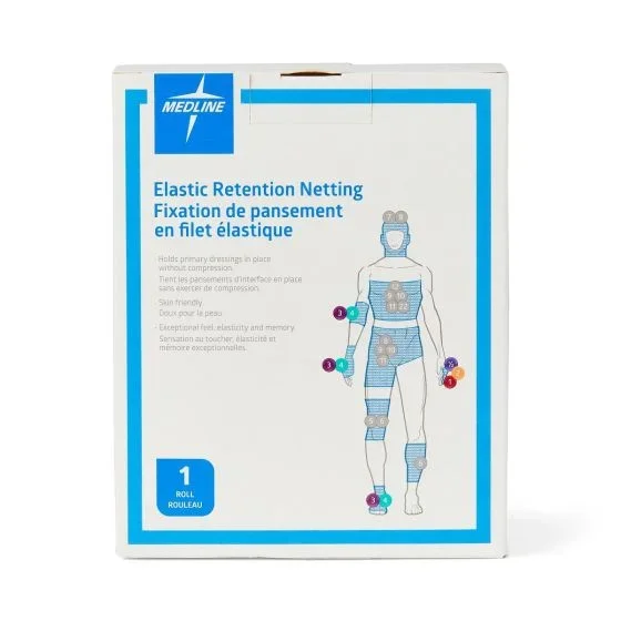 Medline Stretch Tubular Elastic Dressing Retention Net 25yd NONNET