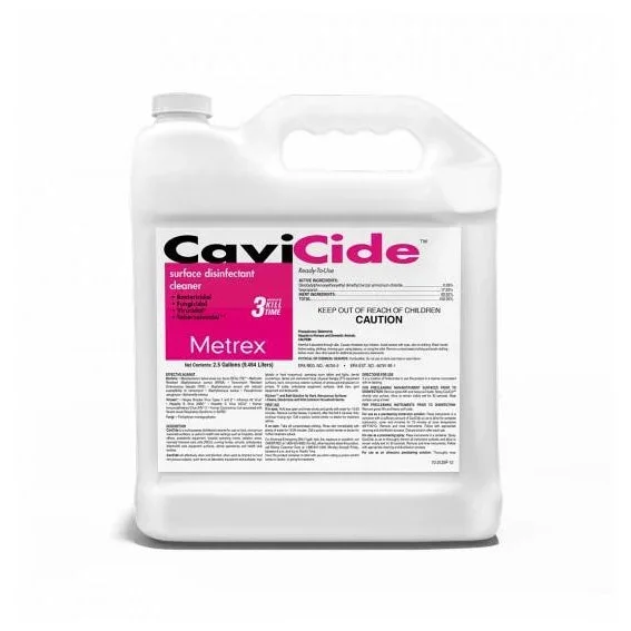 Metrex CaviCide Surface Disinfectant Cleaner 2.5 Gallon Jug