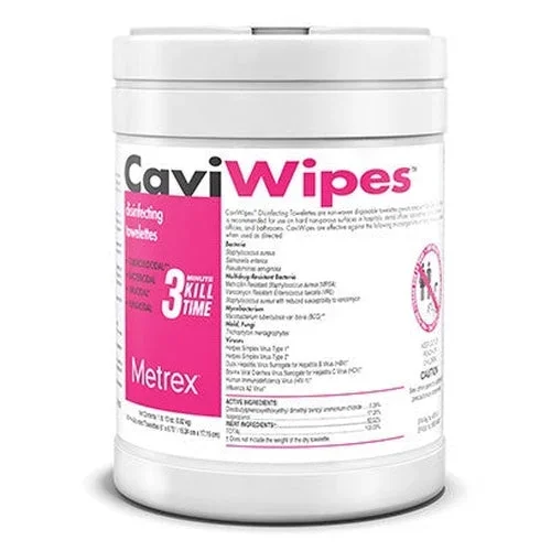 Metrex CaviWipes 6” x 6.75” 160 Wipes
