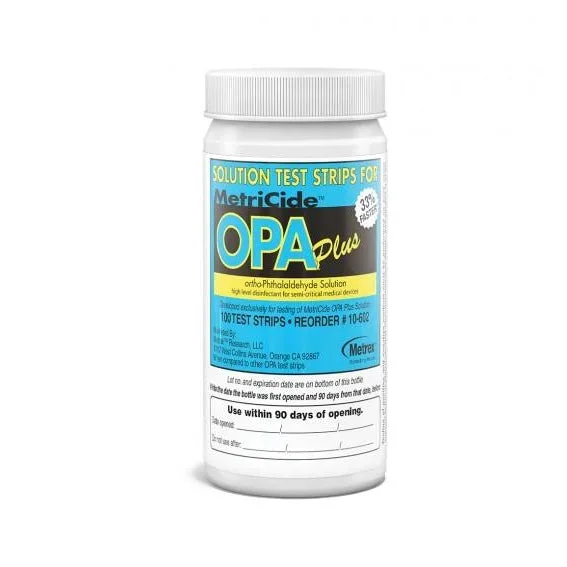 Metrex MetriCide OPA Plus Solution Test Strips