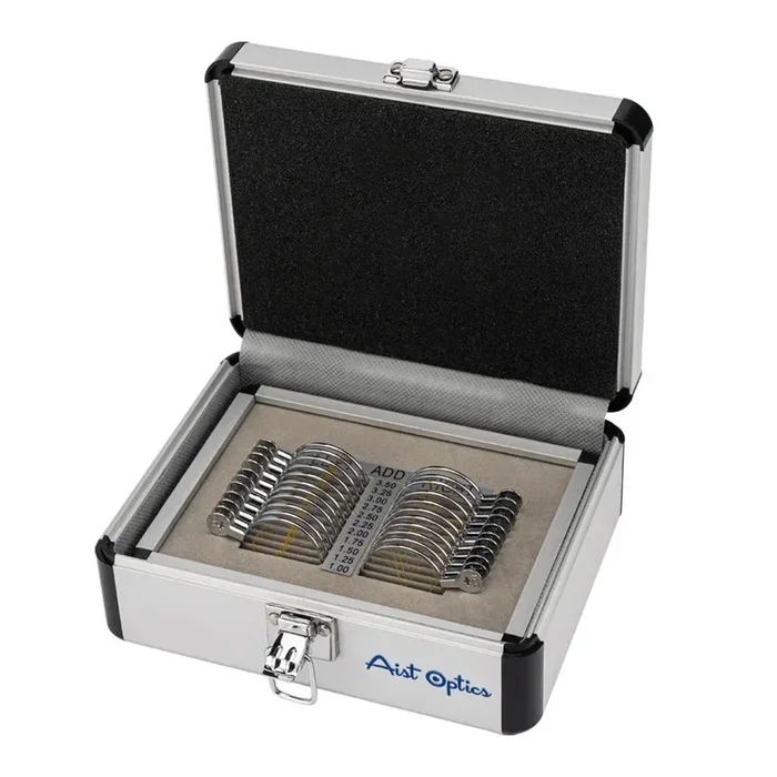 Meubon Progressive Trial Lens Set with Aluminium Tray and Case | Essential Ophthalmic Equipment