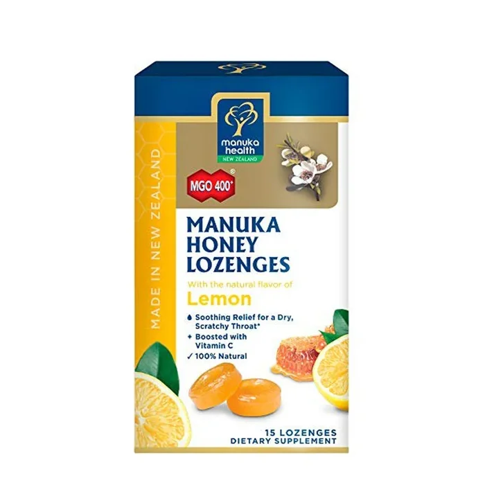MGO 400+ Manuka Honey Lozenges with Lemon