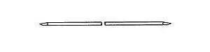 MicroAire Surgical Instruments Micro-Aire Orthopedic Wire K-Wire Double Trocar Points NonSterile 0.035 X 6 Inch – 1600-635NS
