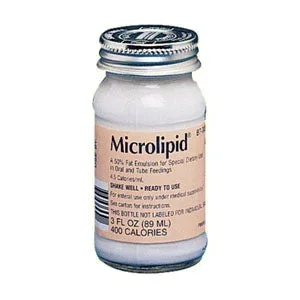 Microlipid Dietary Formula Ready-to-Use Unflavored 3 oz. Bottle