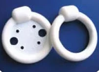 Miltex Integra Pessary Ring with Knob – White