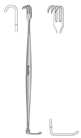 Miltex MeisterHand Retractor Senn 6-3/8 Inch OR Grade – H11-76