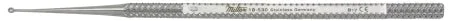 Miltex Miltex Chalazion Curette Heath 4 Inch Length Single-ended Solid Flat Handle Size 0, 0.5 mm Tip Sharp Tip / Blunt Edge Tip – 18-530