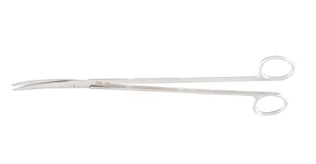 Miltex Miltex Dissecting Scissors Metzenbaum 11 Inch Length OR Grade Stainless Steel (German) NonSterile Finger Ring Handle Curved Blade Blunt/Blunt – 5-193